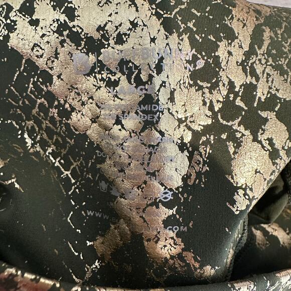 BuffBunny Rebel Leggings V2 Olive/Gold viper L - Picture 6 of 8